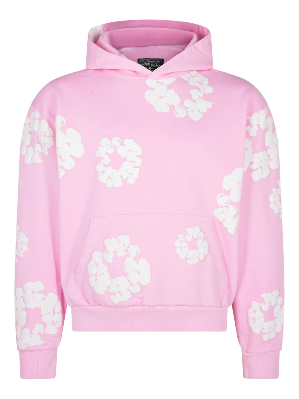 

Худи The Cotton Wreath Powder Pink Denim Tears, розовый
