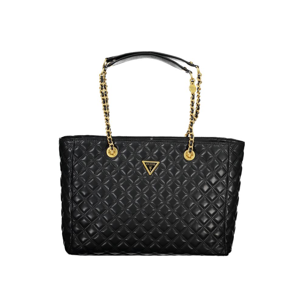 

Черная полиэтиленовая сумка Guess Shoes