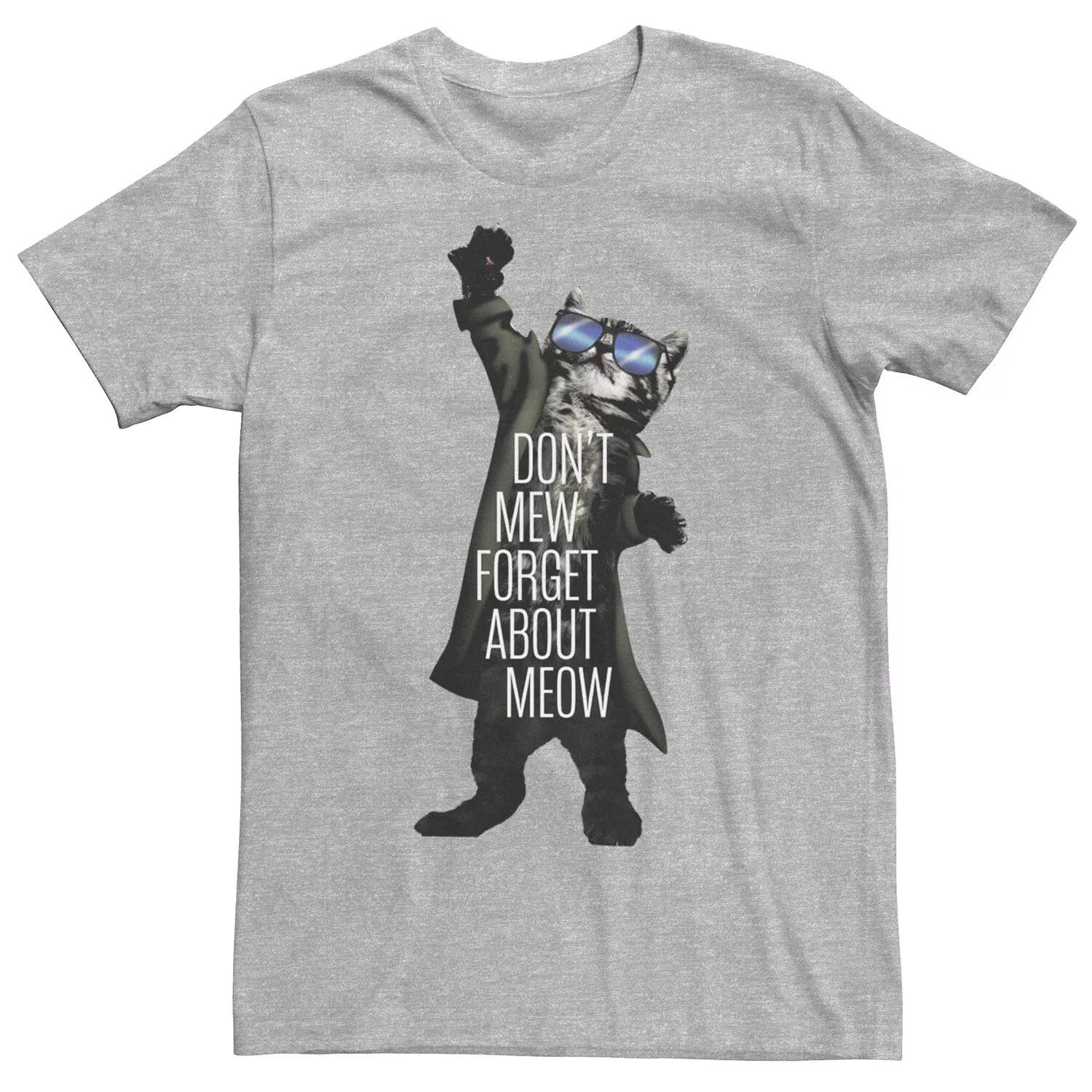 

Мужская футболка с рисунком Don't Forget About About Meow Licensed Character