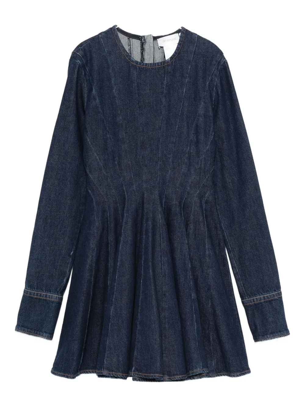 

Платье с панелями Aereo Sportmax, синий