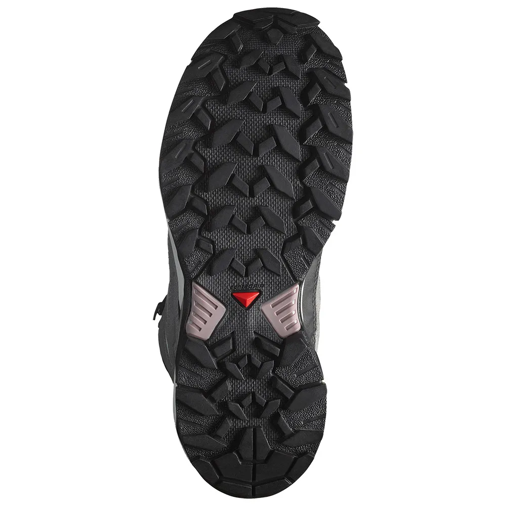 Походные ботинки женские Salomon X Ultra 360 Goretex комбинированные, серо-зеленый — фото 2