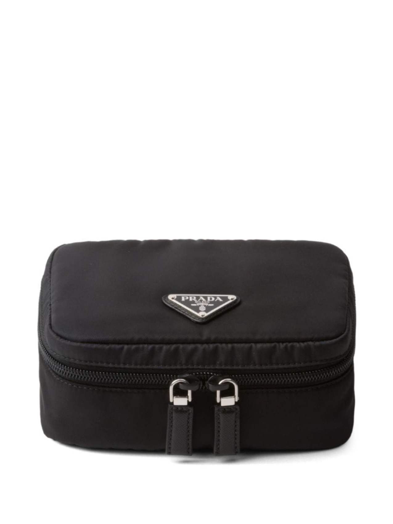 

Prada маленький клатч Re-Nylon на молнии, черный