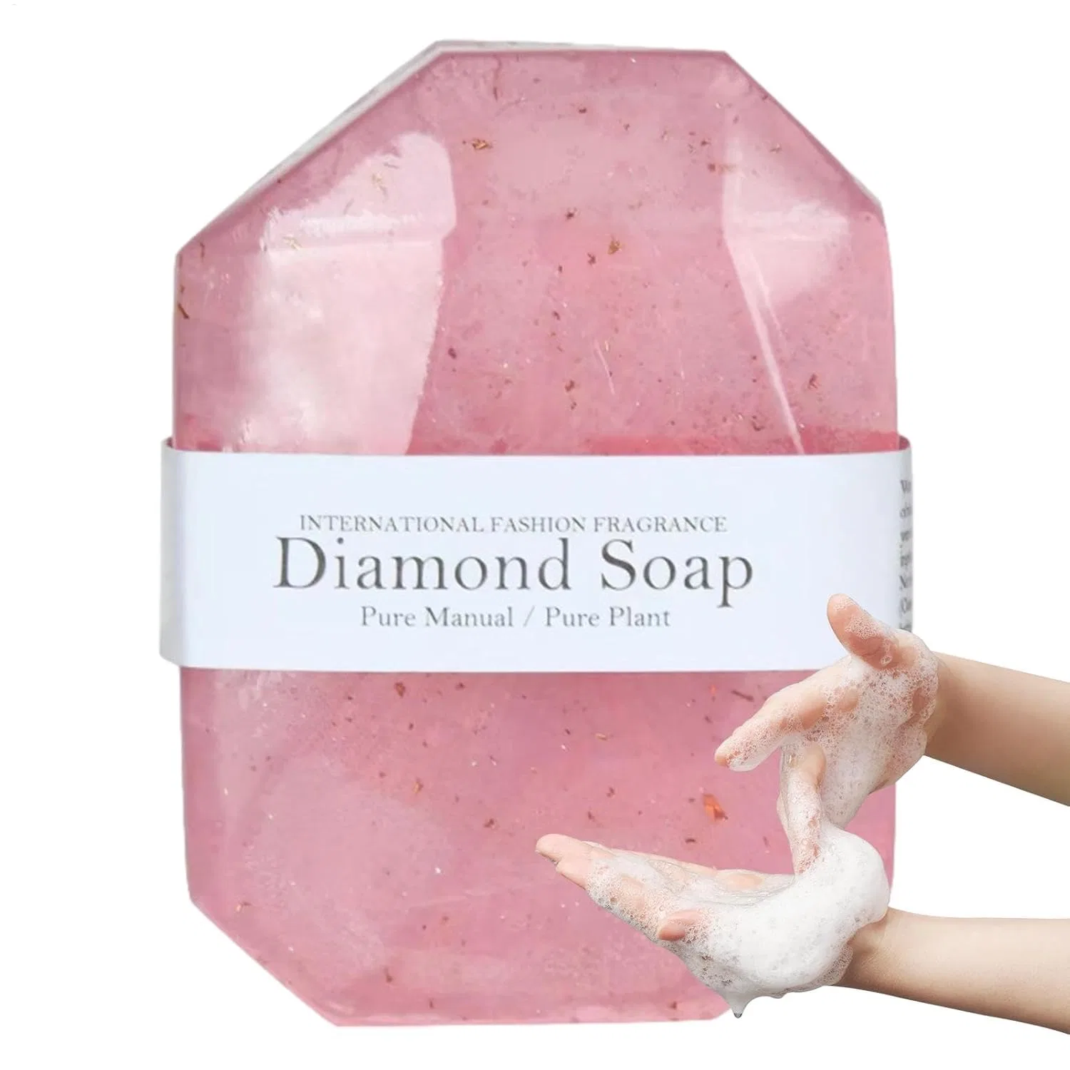 Натуральное увлажняющее мыло ручной работы Gemstone Soap, 100 г Generisch
