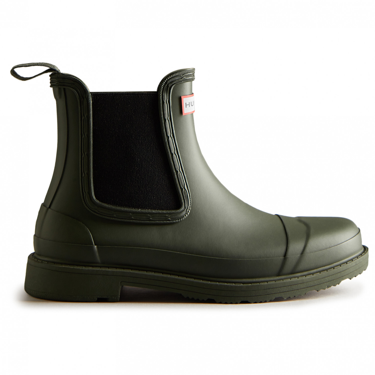 

Резиновые сапоги Hunter Boots Women's Commando Chelsea Boot, цвет Dark Olive