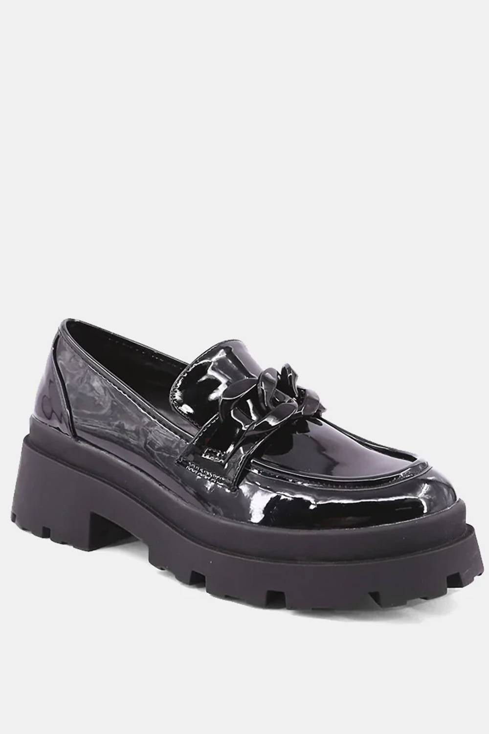 Женские лоферы Talitha в черном цвете SHU SHOP