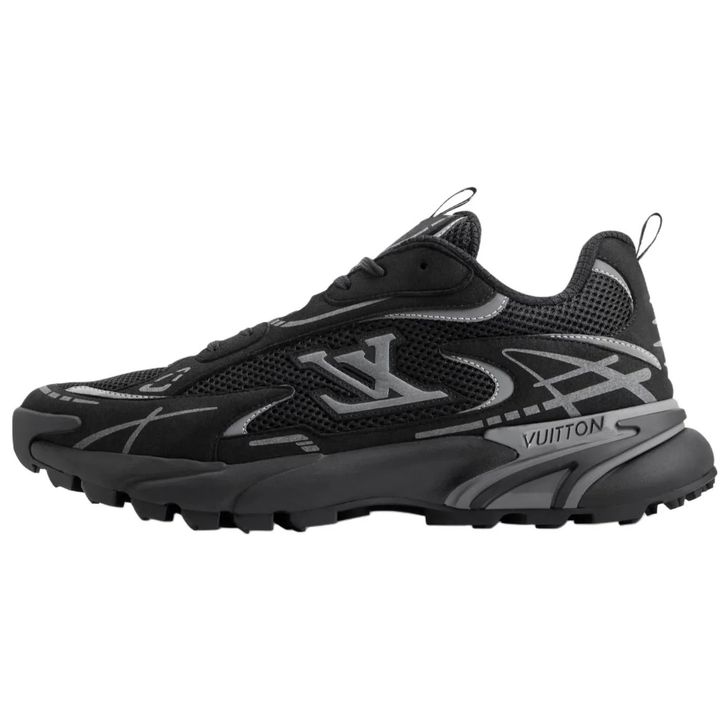 Кроссовки Casual LOUIS VUITTON Tatic Runner Low Top Black