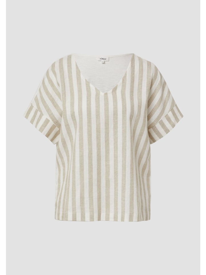 

Футболка 83G0_светло-коричневая s.Oliver, Коричневый, Футболка 83G0_светло-коричневая s.Oliver