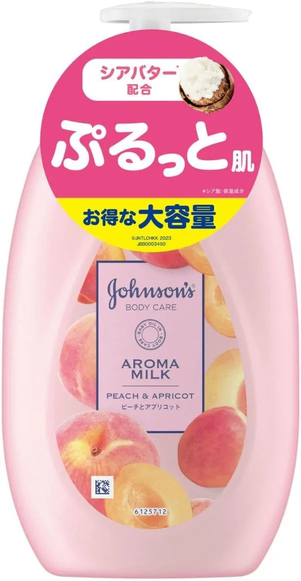 Крем для тела Johnson Body Care Aroma Milk 500 мл персик и абрикос + роза и жасмин, 2 шт Johnson'S Body Care — фото 2