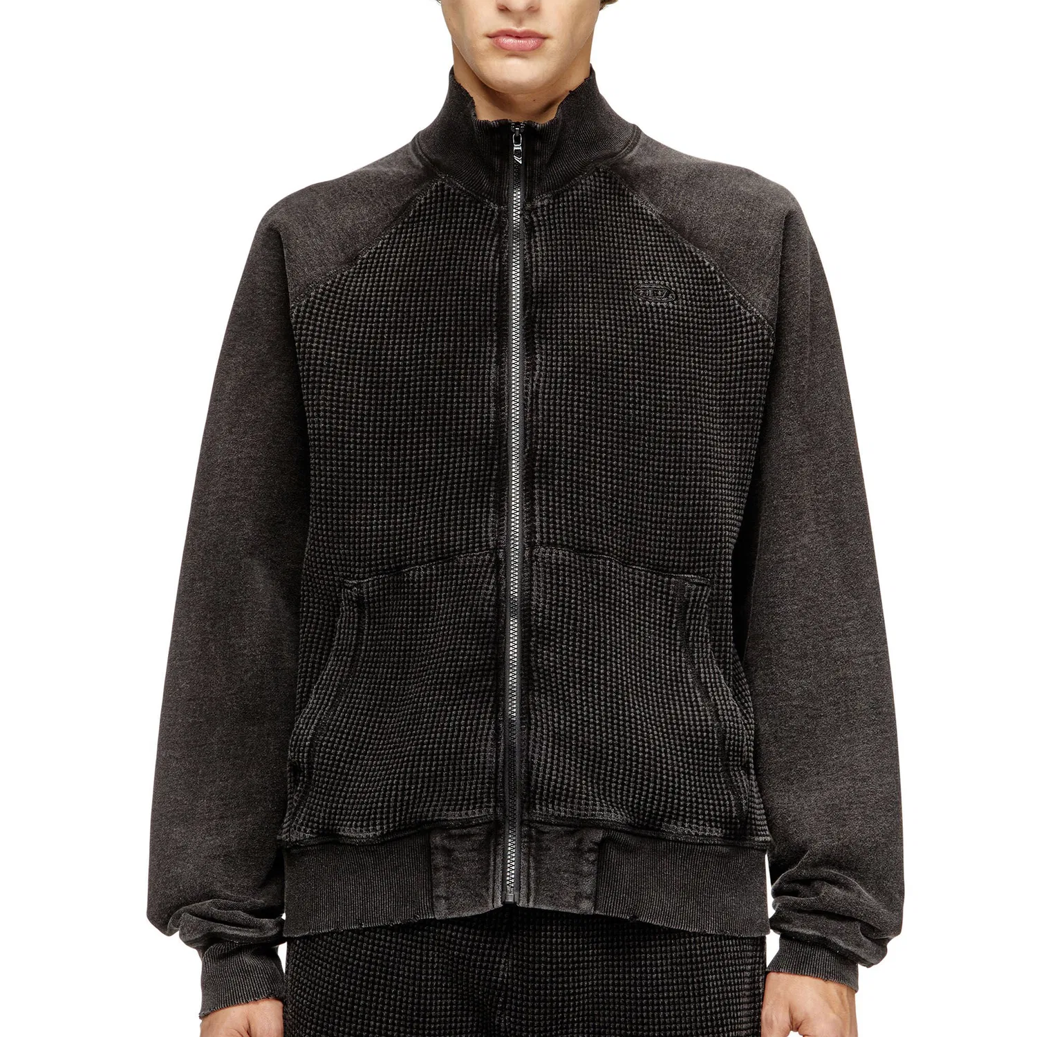 Куртка мужская SS26 S WAFY ZIP RAG DIESEL, Charcoal Gray — фото 3