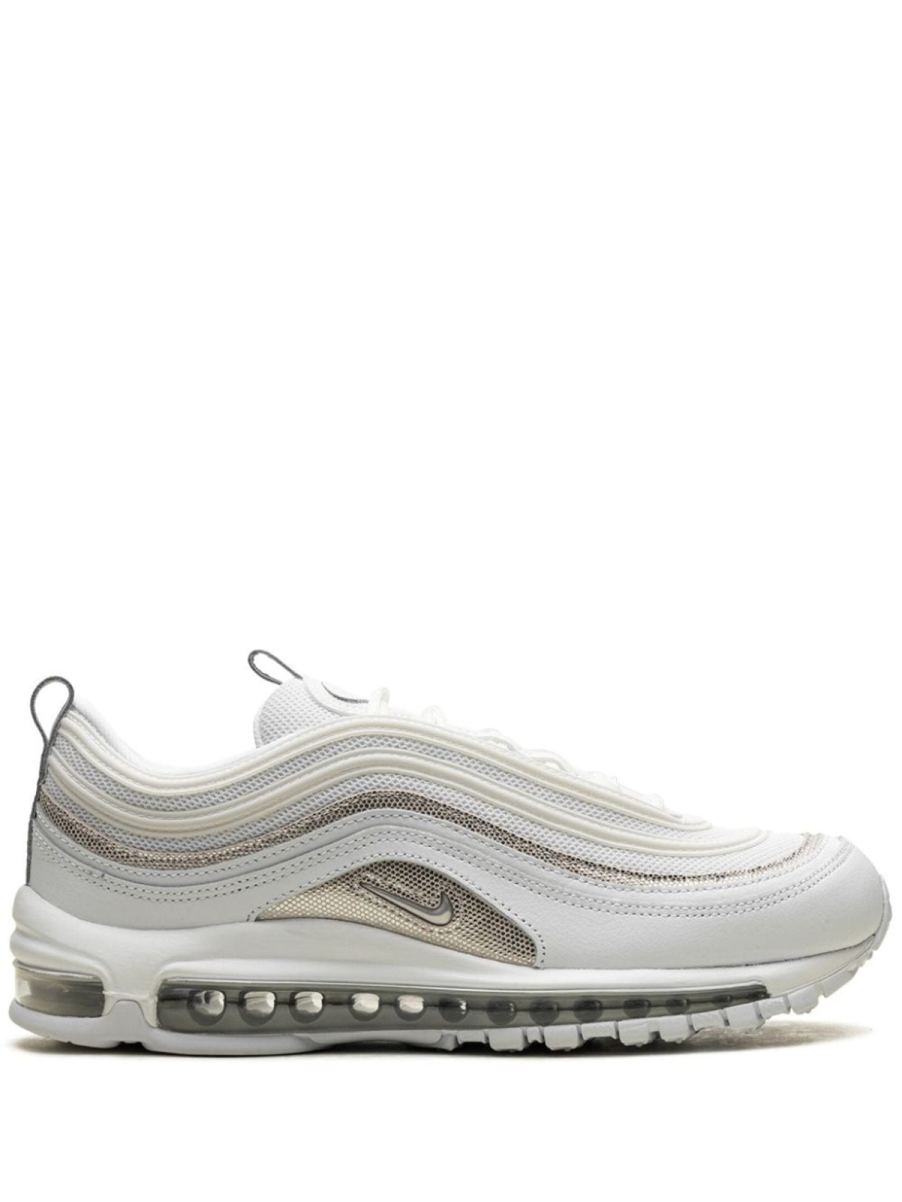 

Кроссовки Air Max 97 Metallic Silver Nike, белый