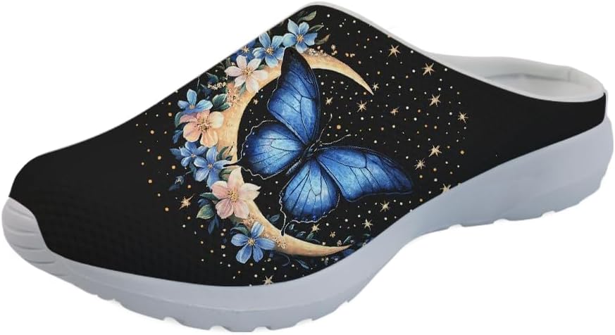 

Разноцветные садовые сабо Forchrinse с грибным рисунком для женщин и мужчин, легкие водные тапочки, домашние сандалии для кормления, с поддержкой свода стопы