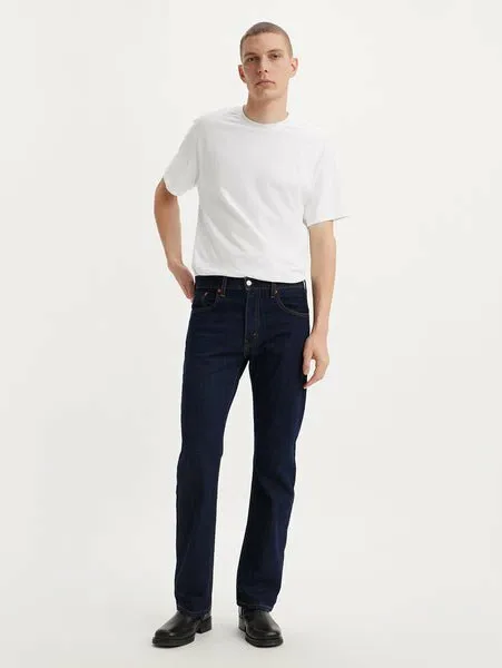 Джинсы-клеш 517 темно-синего цвета Levi's, Dark Indigo - Flat Finish — фото 2