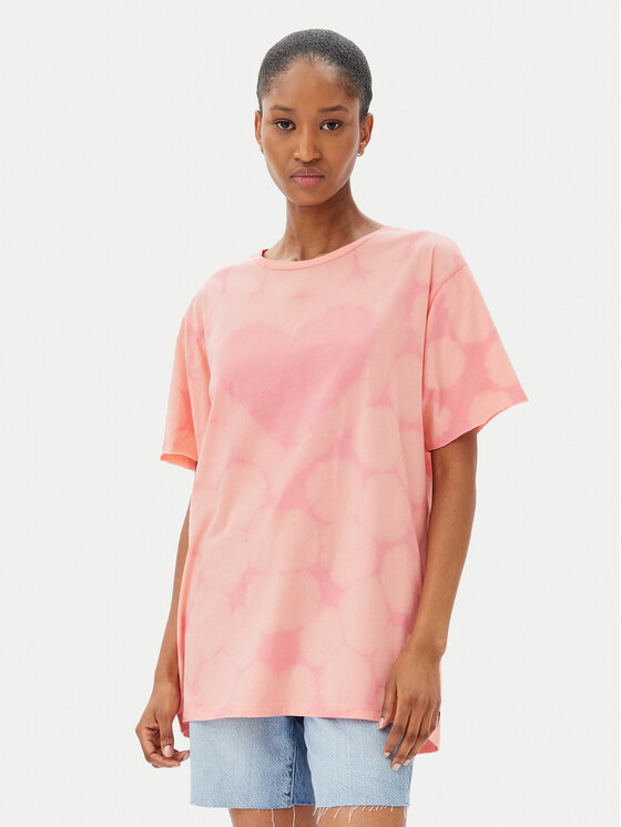 

Футболка свободного кроя Love Sweat 26918 One Teaspoon, розовый