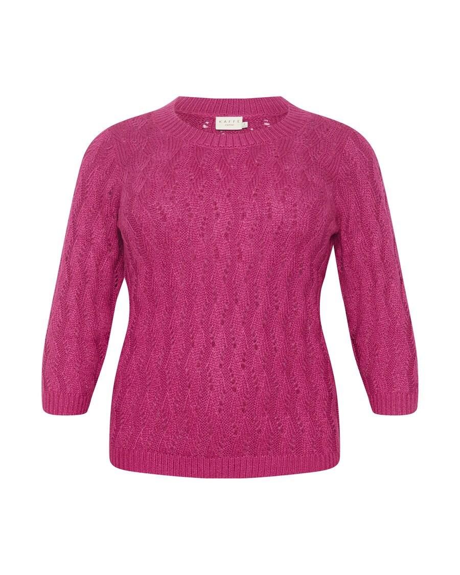 

Свитер KAFFE CURVE Lana, цвет Fuchsia