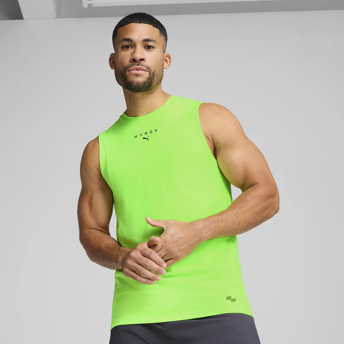 

Мужская майка M PUMA x HYROX M Cloudspun Tank Puma, зеленый