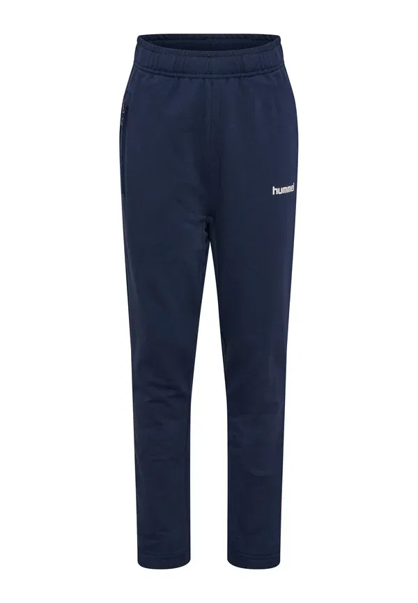 Спортивные штаны Hummel Hmljr reg logo adj waist pants tracksuit bottoms, темно-синие