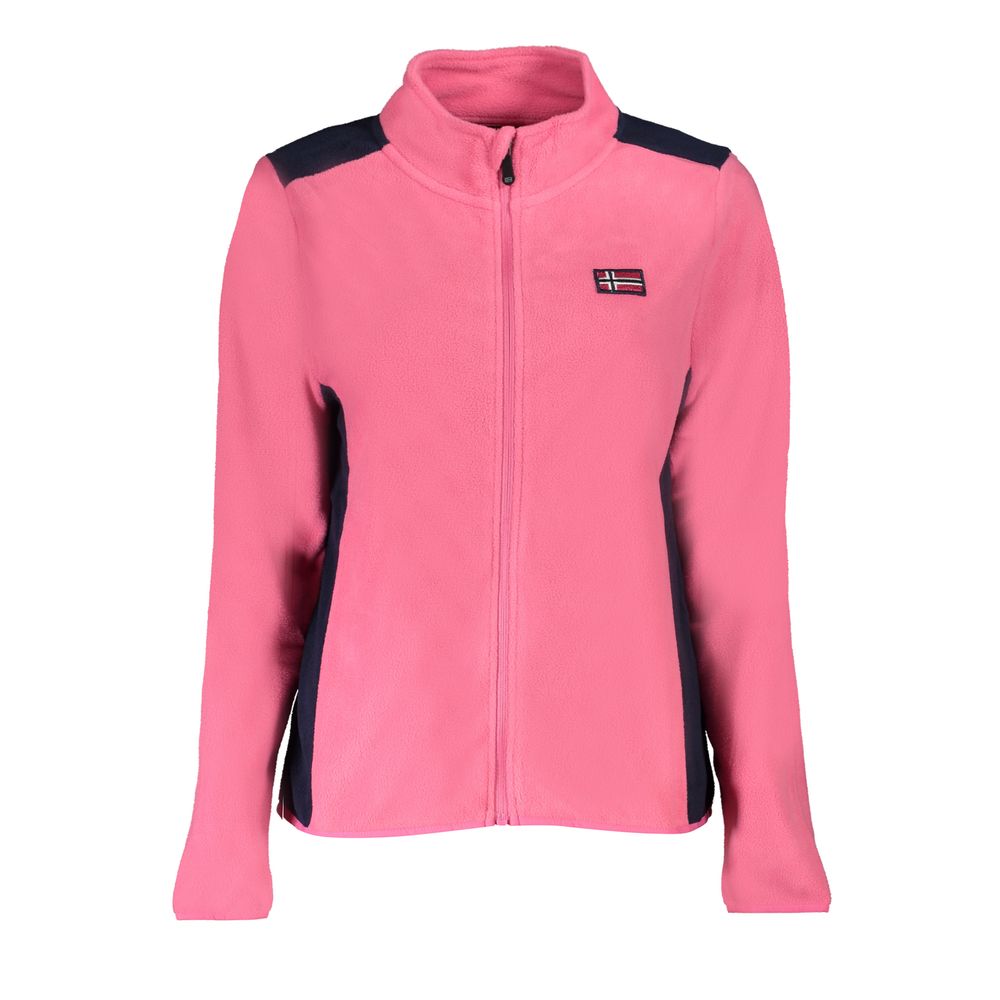 

Розовый женский свитер из полиэстера Geographical Norway