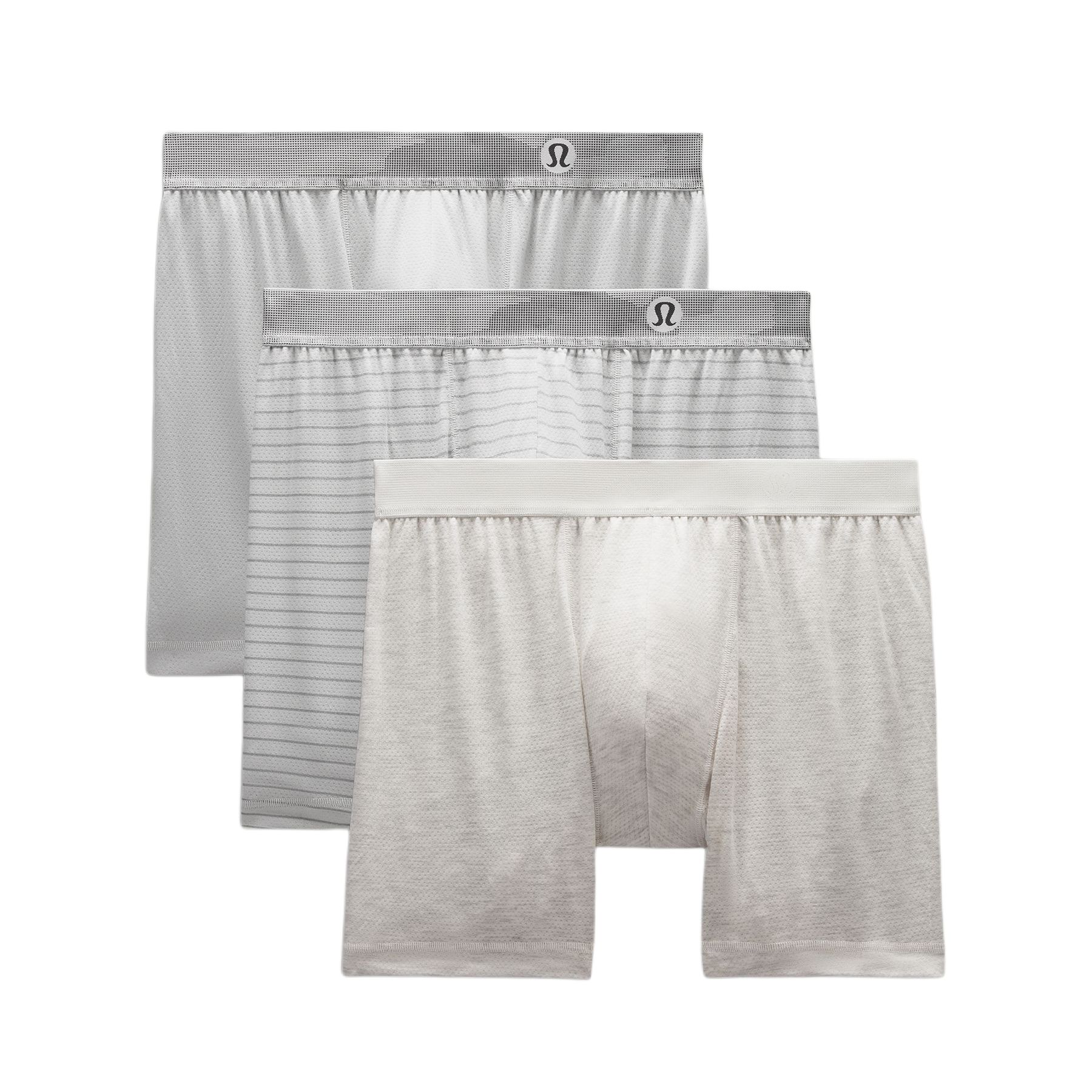 

Мужские боксеры 3 штуки Lululemon, 3 Pack (Steam/Pocket Stripes Steam серебряный Drip/Mixed Color Halo серый/VPOR/PSVS/HNIM)