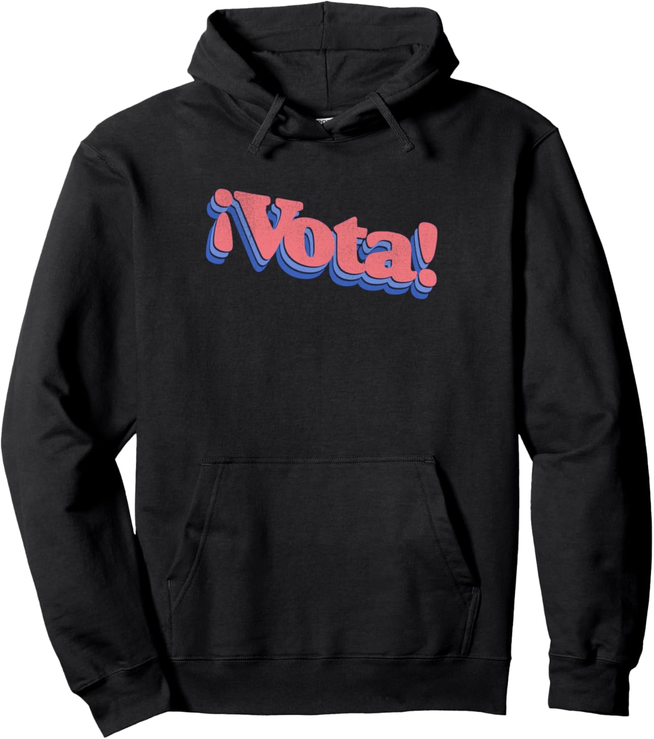 

Vota! Худи с 3D-текстом на испанском языке, черная Trendy Apparel, Черный, Vota! Худи с 3D-текстом на испанском языке, черная Trendy Apparel
