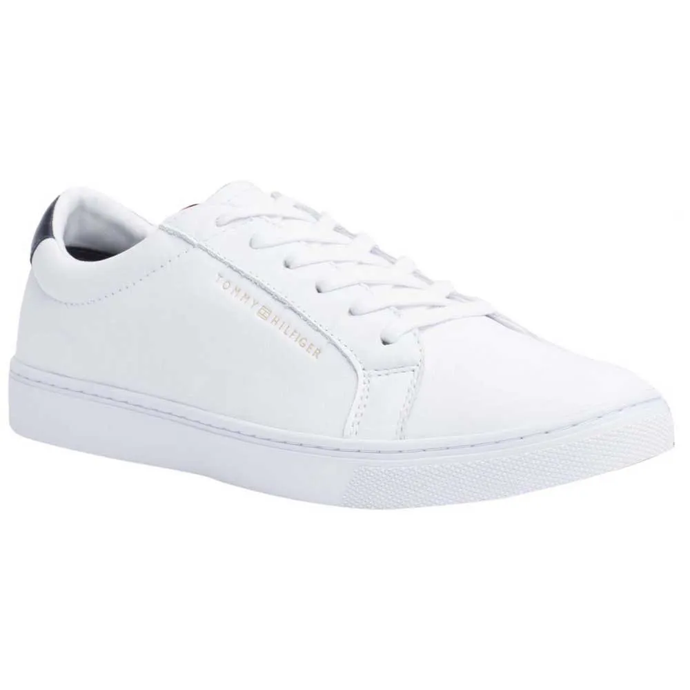 Кроссовки Tommy Hilfiger Metallic Back Lace-Up, белый