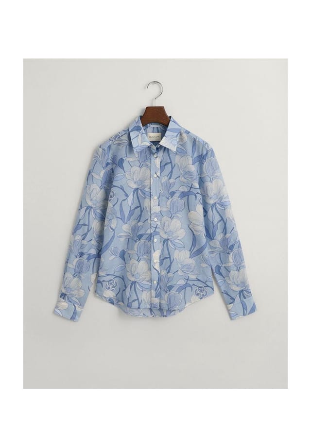 

Блузка с длинными рукавами Gant, голубой