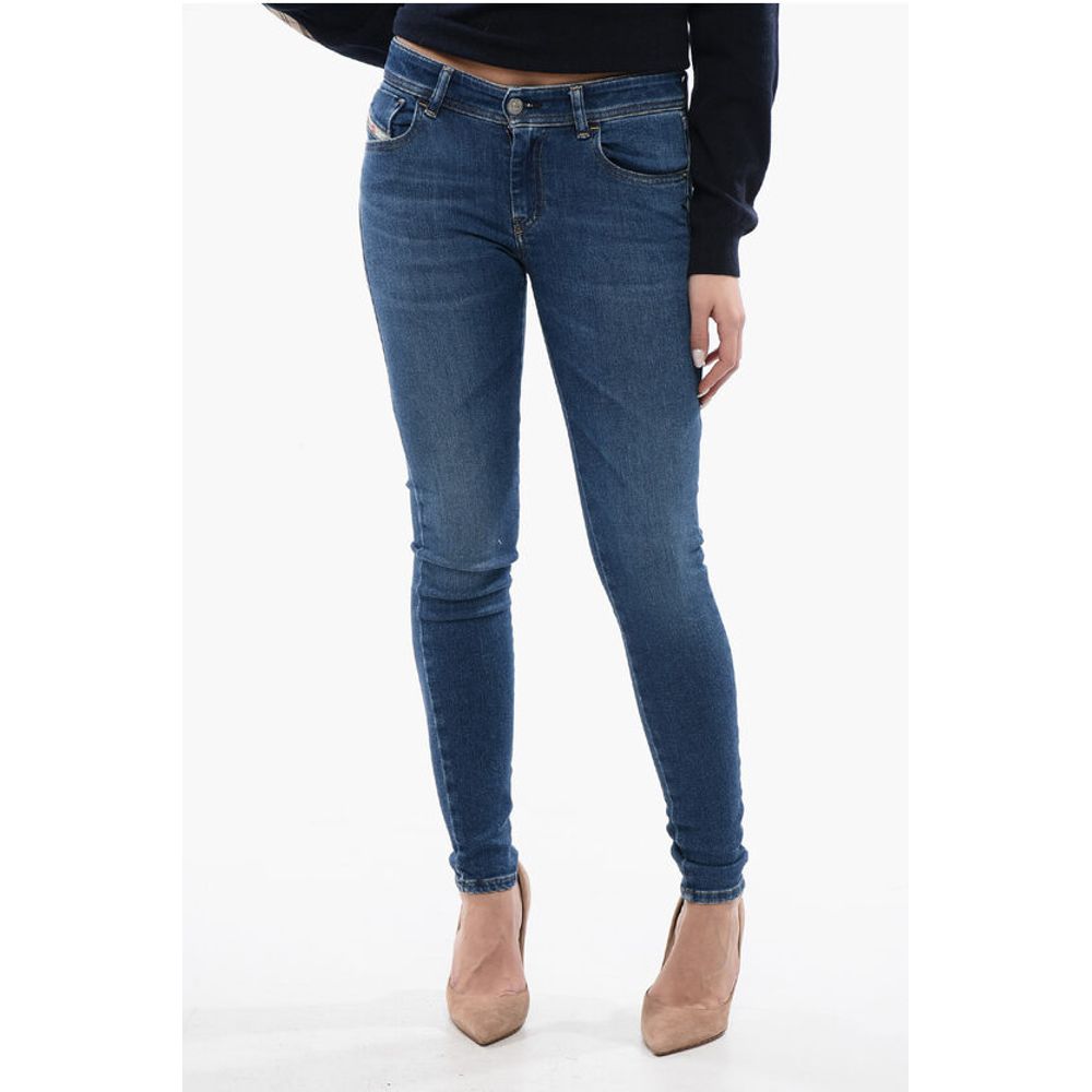 

Джинсы SLANDY Skinny Fit с низкой талией 2018 12 см L32 Diesel, Blue