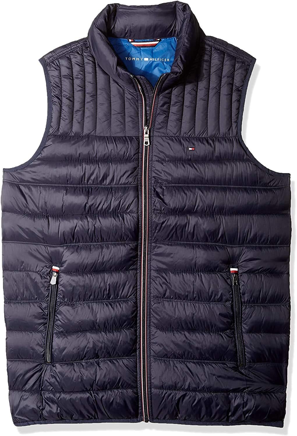 Легкая мужская куртка-пуховик Tommy Hilfiger (стандартная, большая и высокая), Solid Black — фото 2