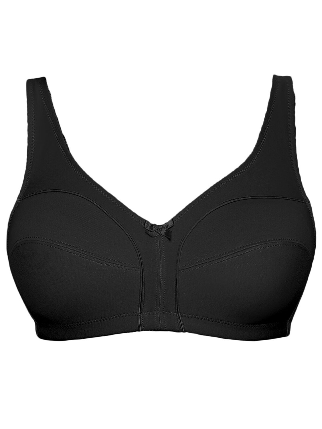 

Бюстгальтер без косточек Viania Baumwoll Soft BH Basic, черный