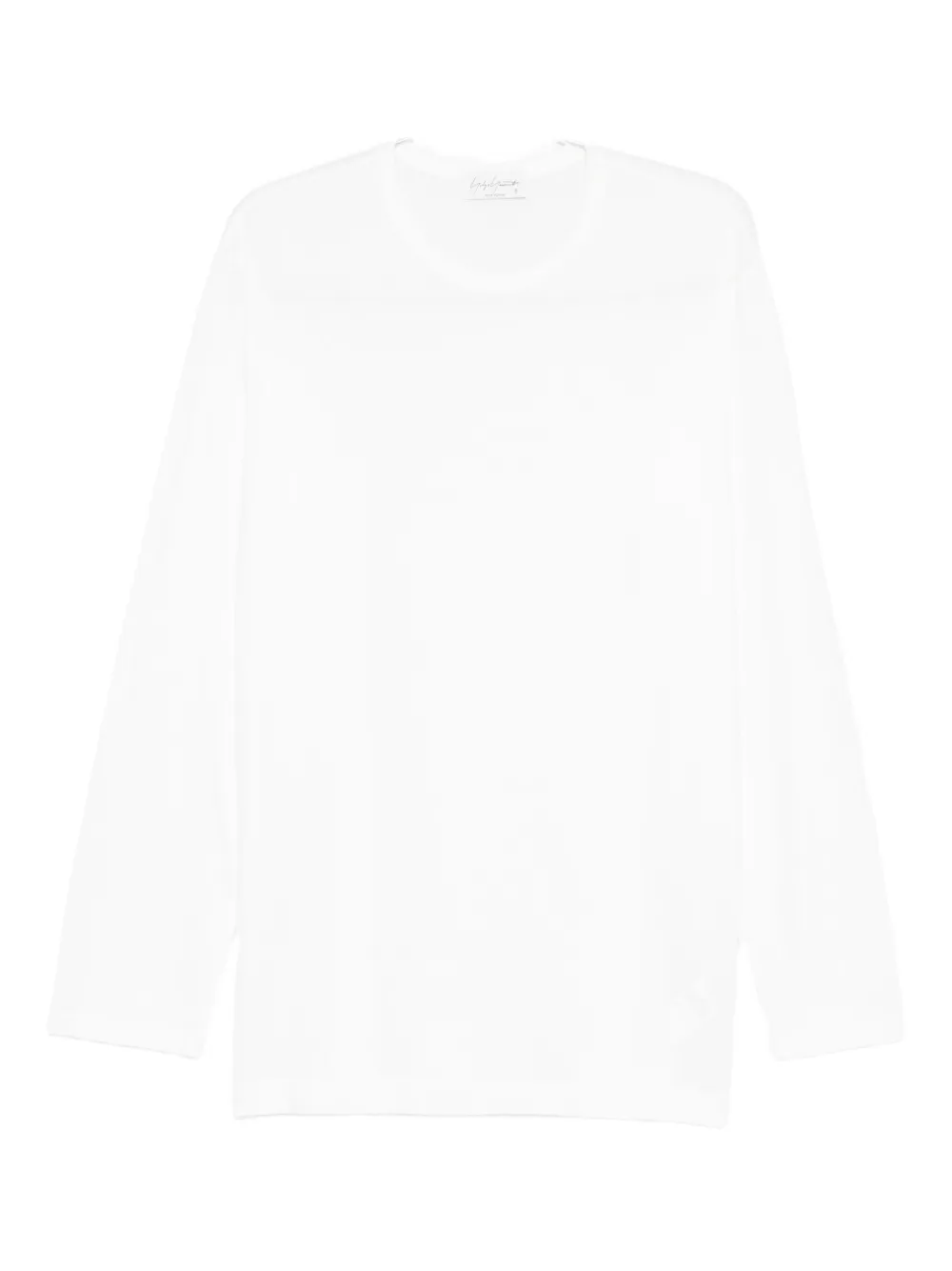 

Футболка с длинными рукавами Yohji Yamamoto, белый