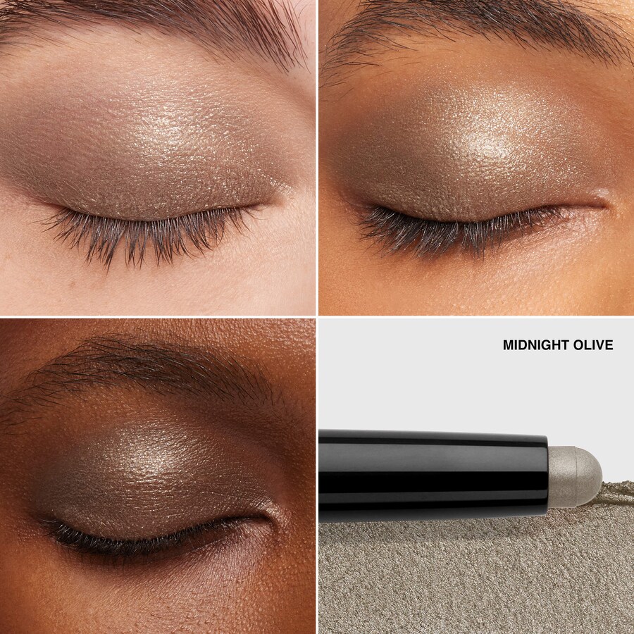 Стойкие водостойкие кремовые тени-карандаш для век Bobbi Brown, 0.05 oz/1.4 g, Midnight Olive — фото 3