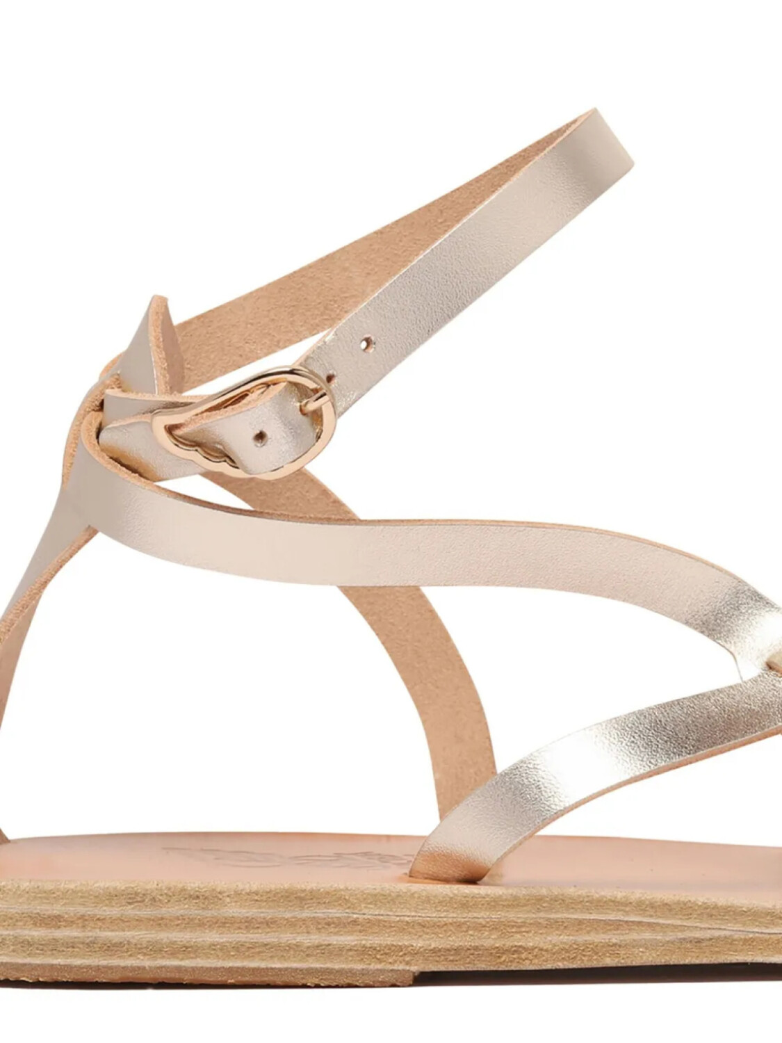 Древнегреческие сандалии кожаные сандалии Ancient Greek Sandals, серый — фото 4