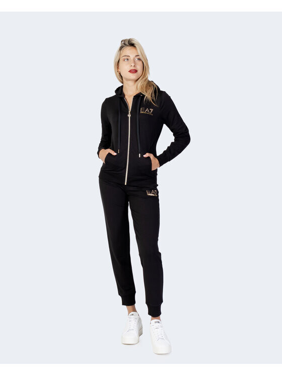 

Спортивный костюм rib fit Ea7 Emporio Armani, черный
