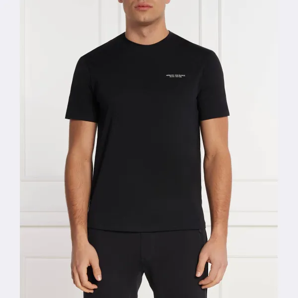 

Футболка стандартного кроя Armani Exchange, синий