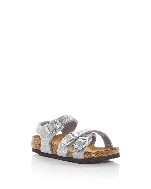 Детские сандалии Kumba - для малышей и детей младшего возраста. Birkenstock, Silver