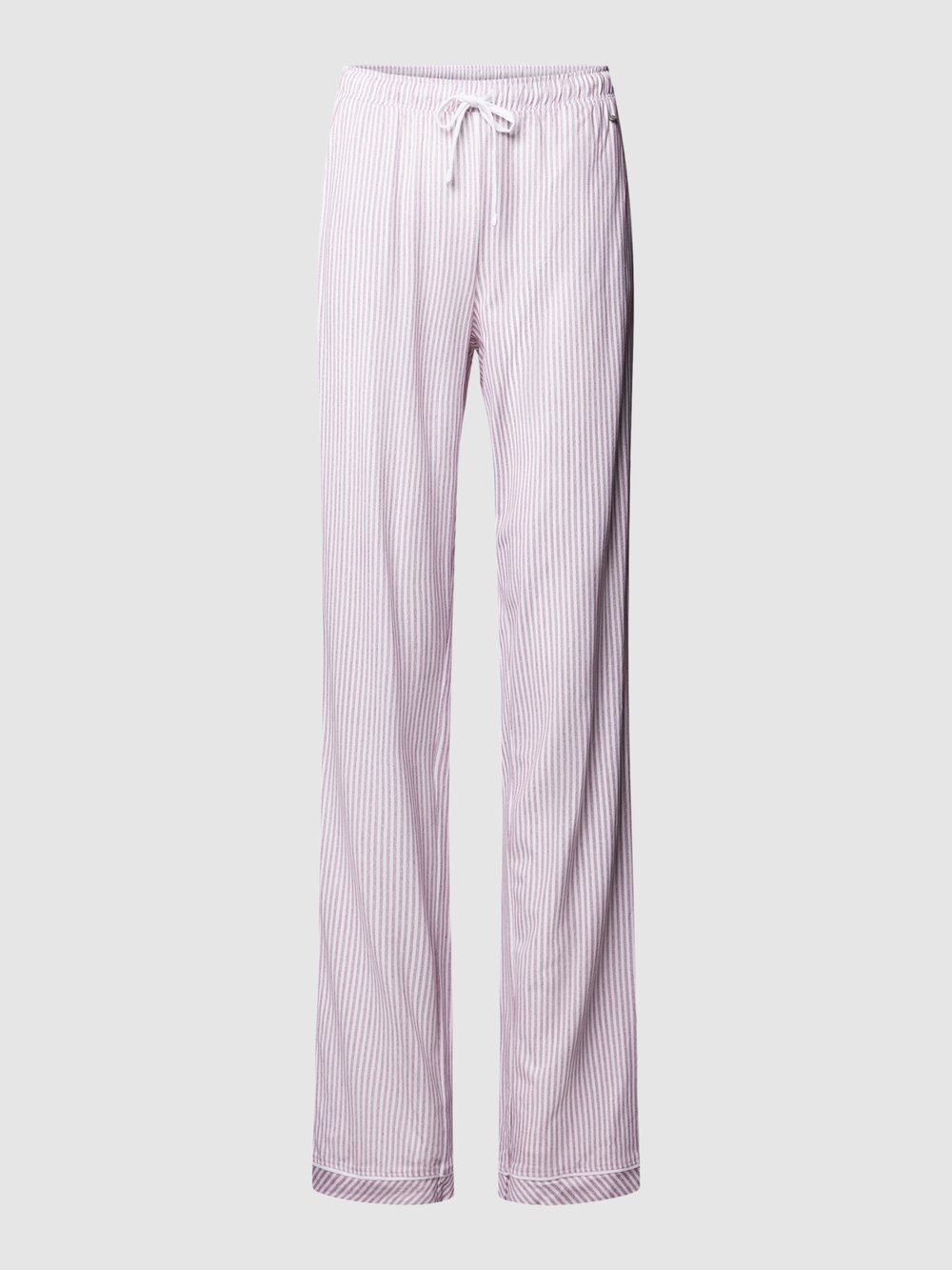 

Пижамные брюки из смеси хлопка и вискозы с полосатым узором s.Oliver RED LABEL, бордовый