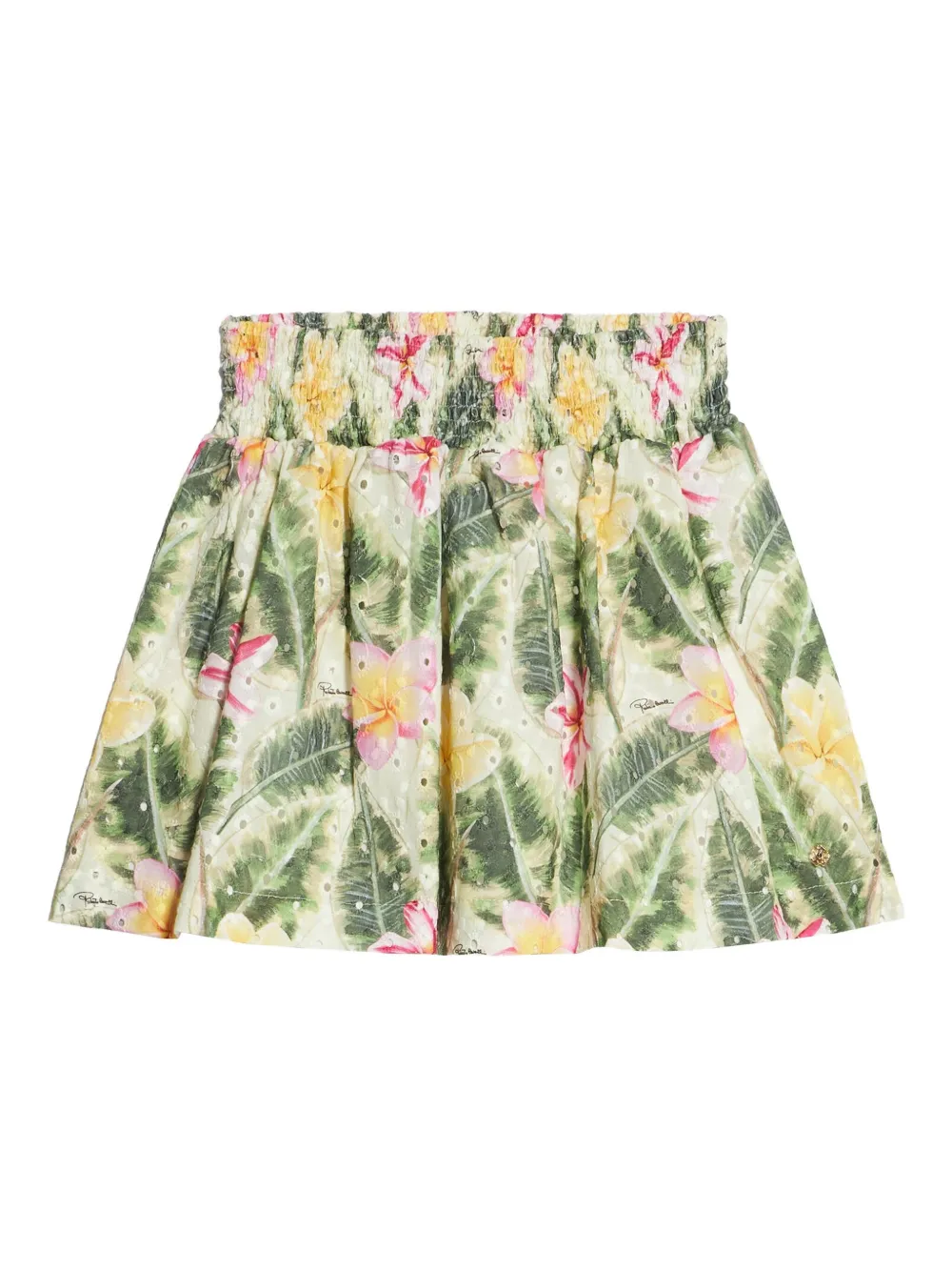 

Юбка Floral Cutwork Roberto Cavalli Junior, зеленый