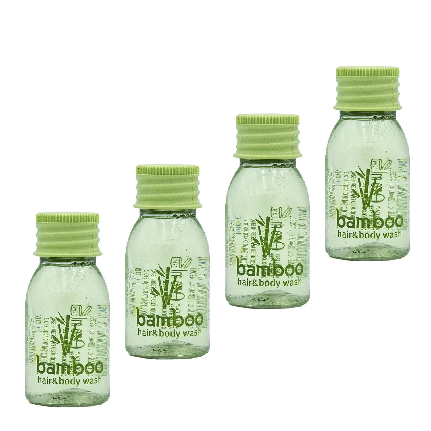 Шампунь и гель для душа 2-в-1 Bamboo с экстрактом бамбука, 300 шт. по 20 мл Awek.Eu