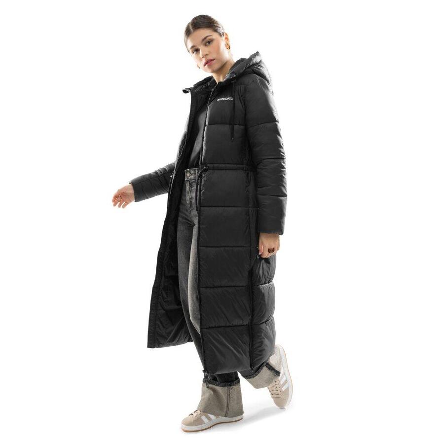 

SIROKO Женское длинное стеганое пальто Lifestyle, Финляндия, черный цвет