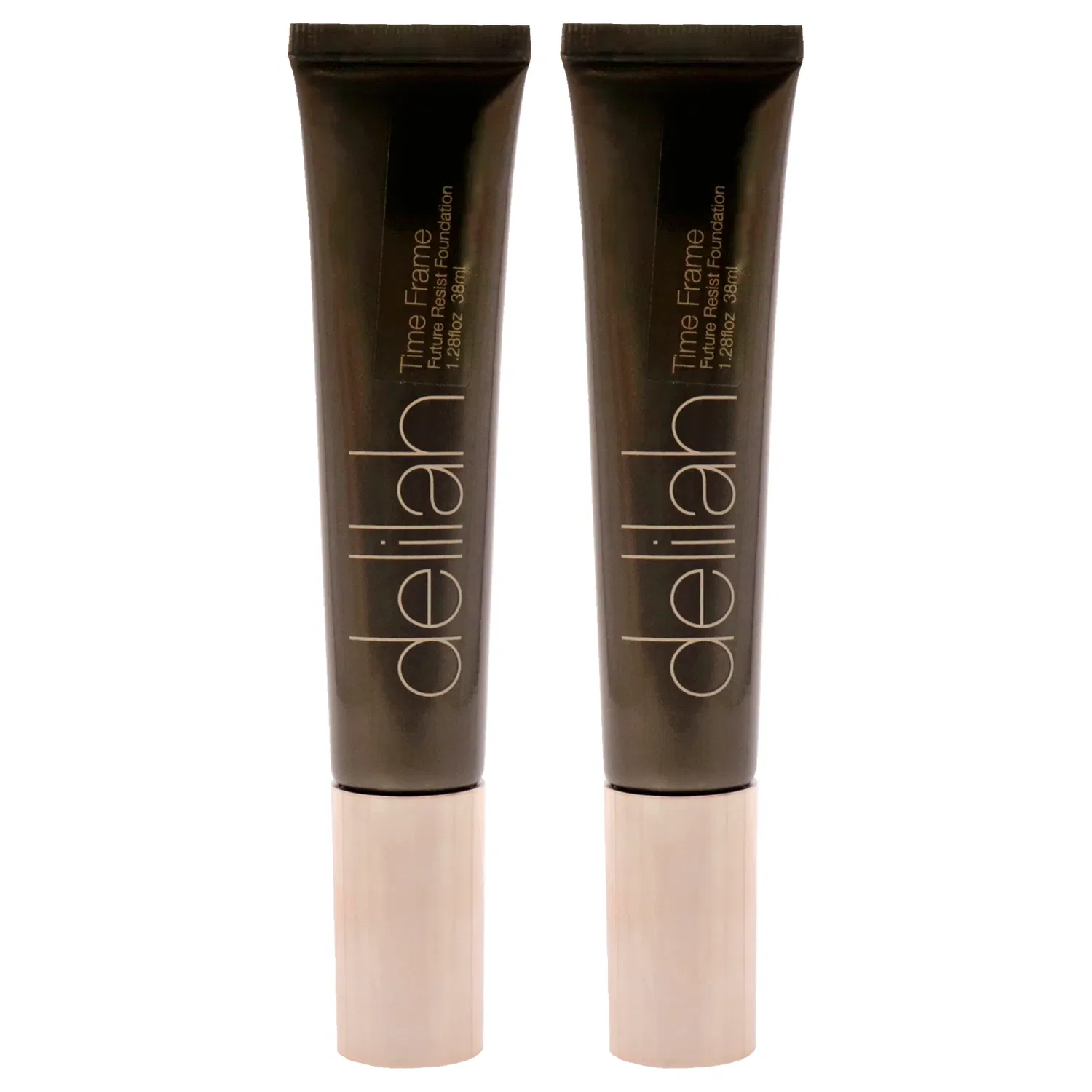 Тональный крем Future Resist Foundation SPF 20 - Maple от Delilah для женщин - 1,28 унции - упаковка из 2 штук, коричневый — фото 2