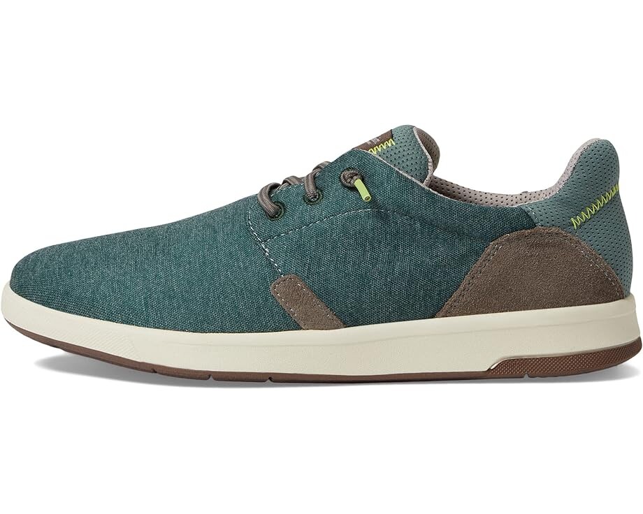 Кроссовки Florsheim Crossover Canvas Elastic Lace Slip-On Sneaker, цвет Green Canvas — фото 4