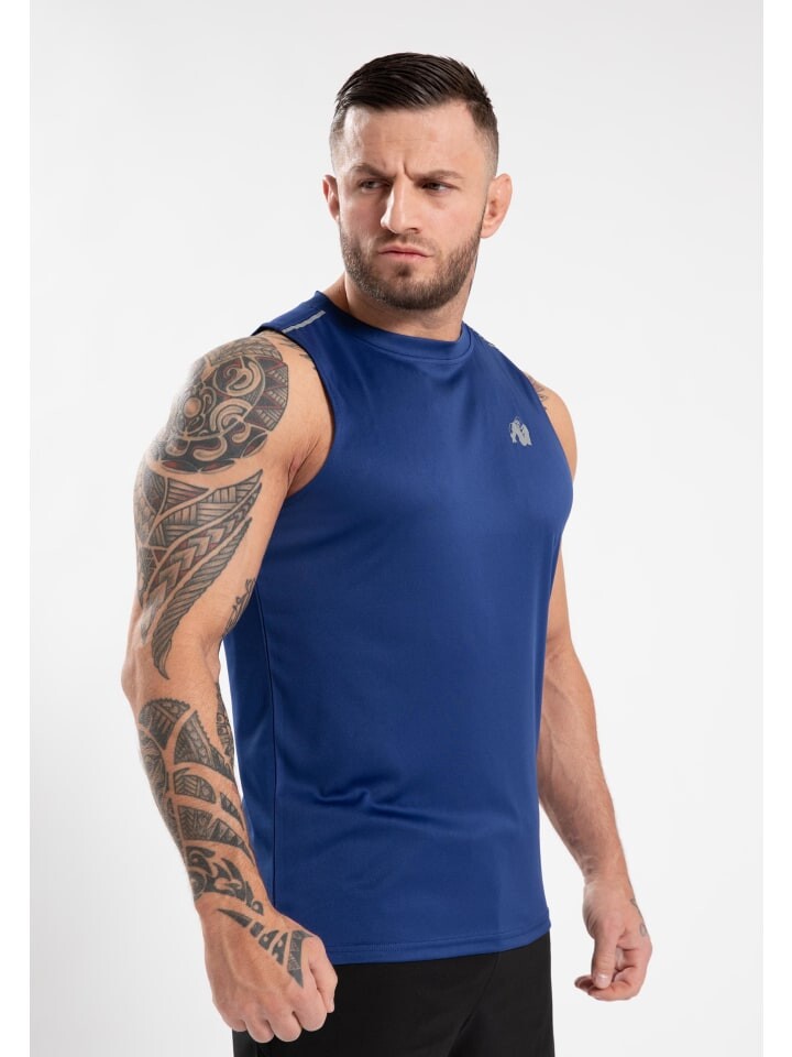 

Функциональная рубашка Gorilla Wear Easton Tanktop - Blau