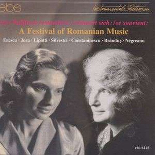 

CD диск Enescu / Jora / Lipatti / Silvestri / Wallfisch: Festival of Romanian Music