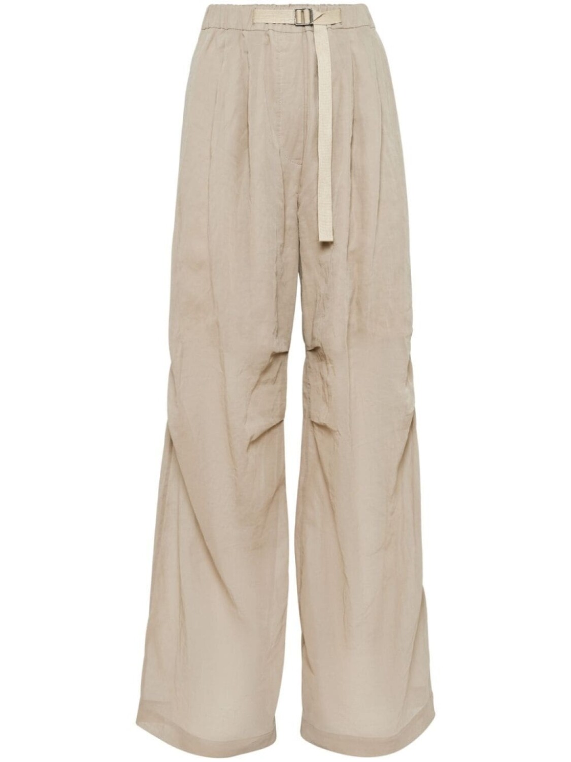 

Brunello Cucinelli брюки с поясом, нейтральный цвет