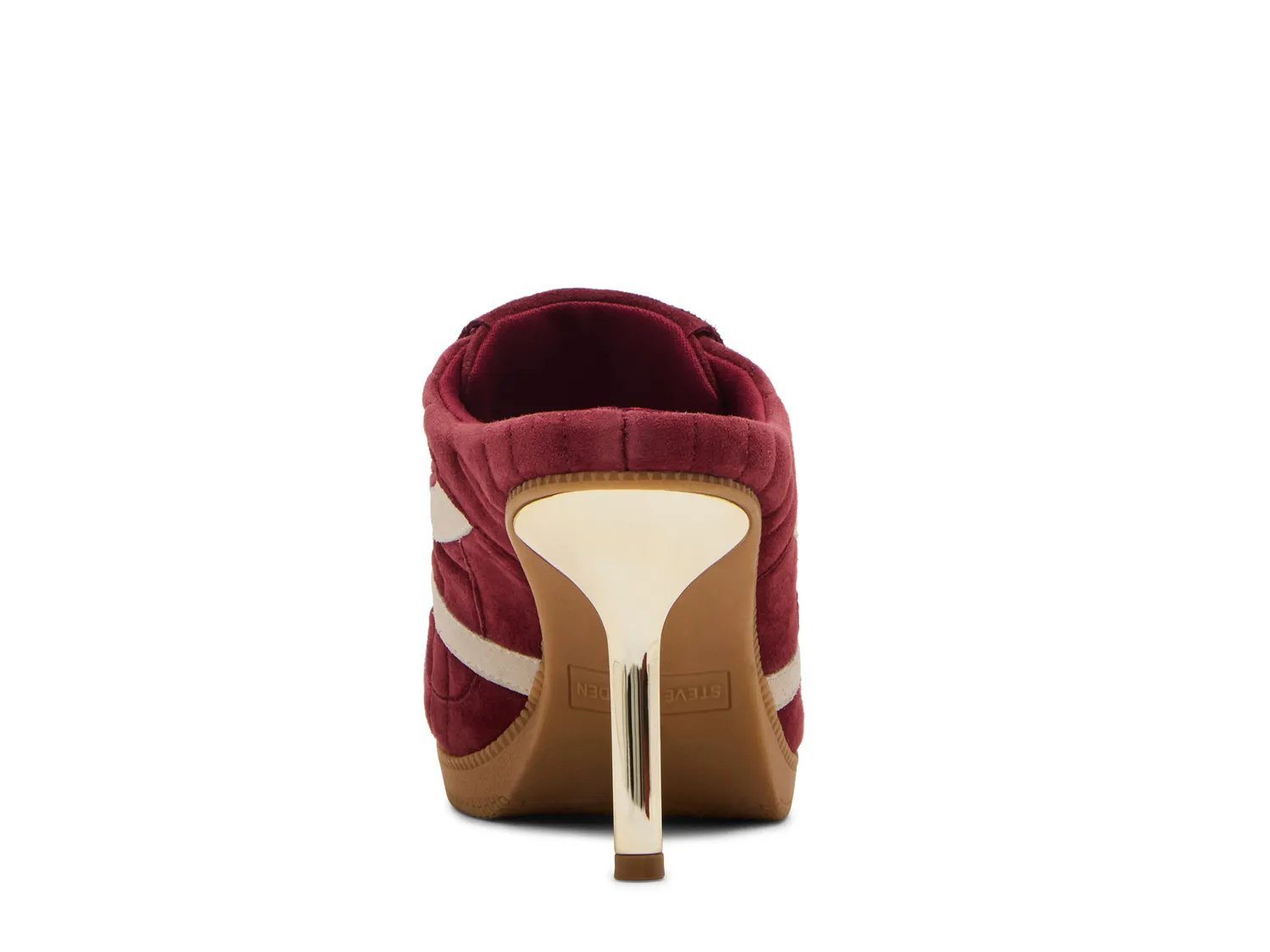 Туфли Steve Madden Kadin Mule, Burgundy Suede — фото 4