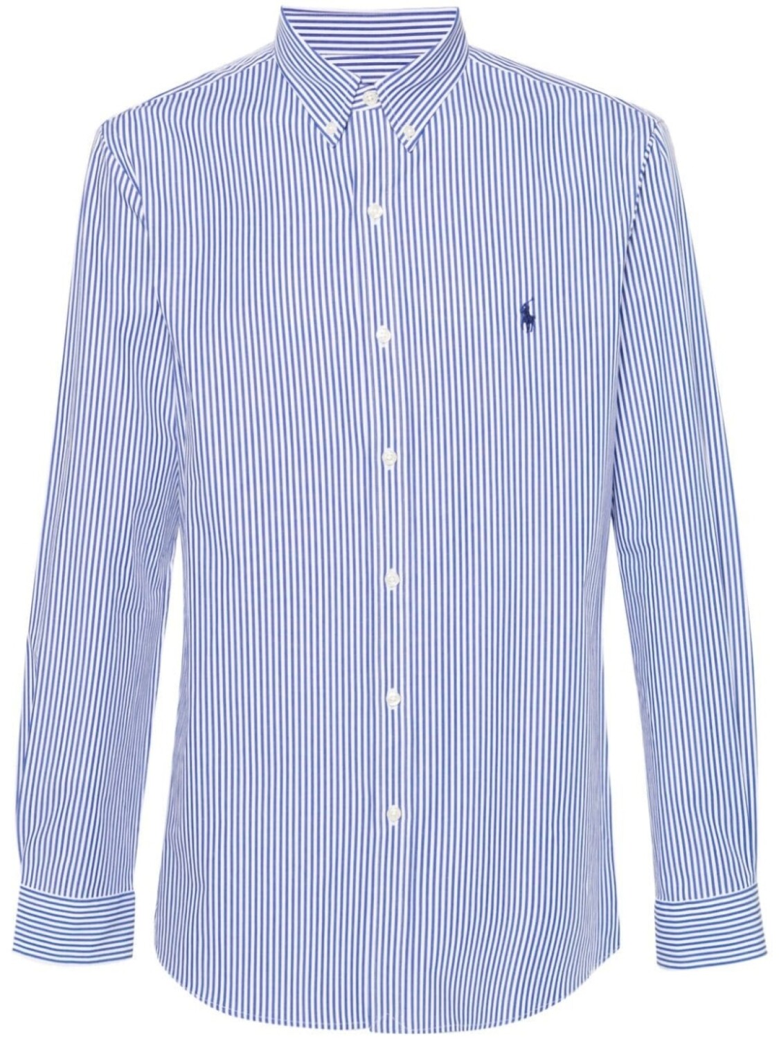

Рубашка в полоску с логотипом Polo Pony Polo Ralph Lauren, синий