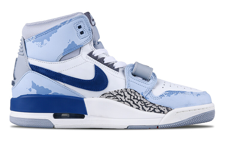 Мужские баскетбольные кроссовки Jordan Legacy 312 Vintage, Sky Blue — фото 2