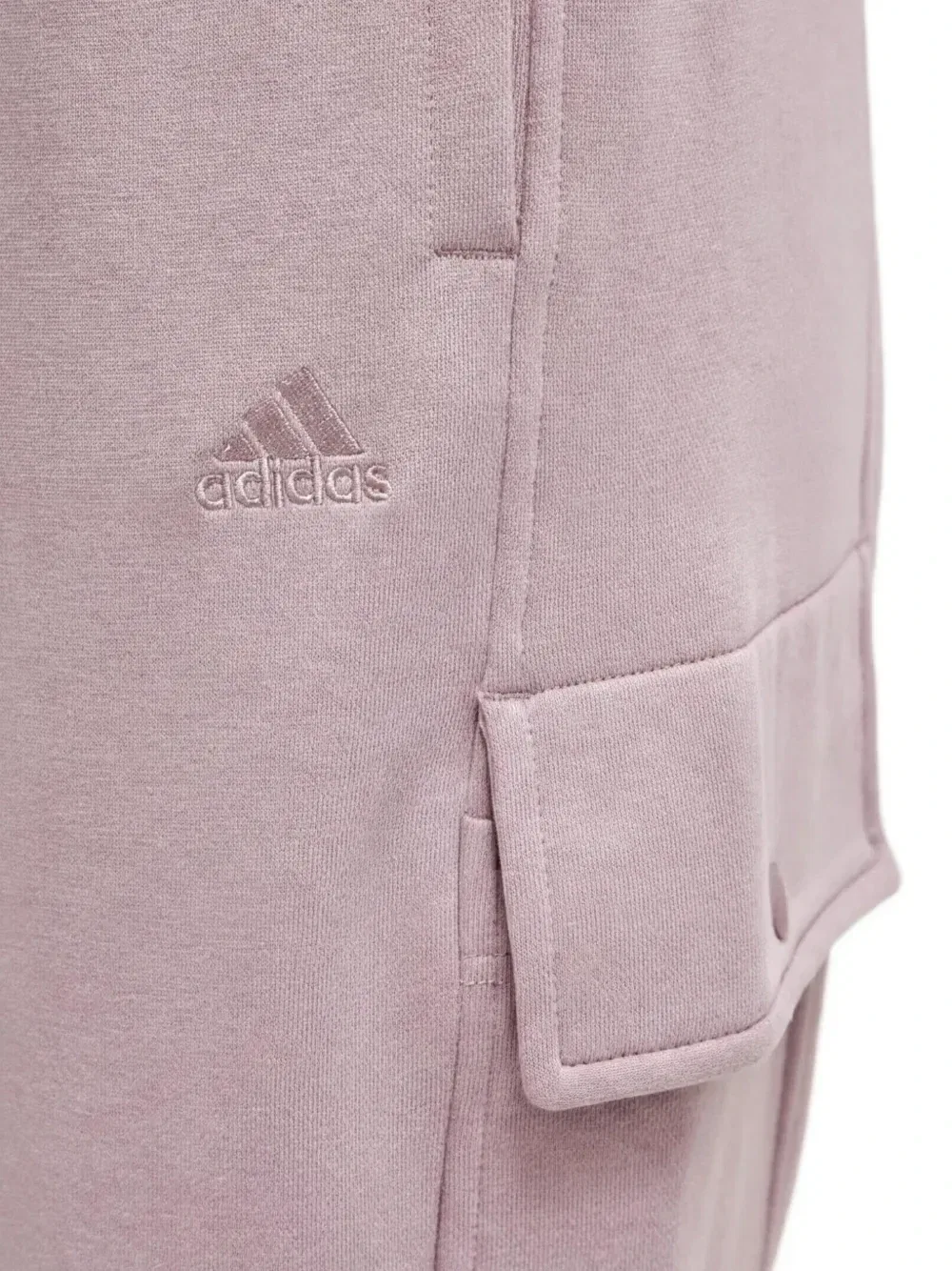 Брюки-карго Adidas, розовый — фото 4