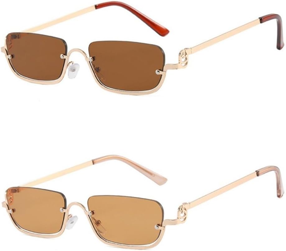 

Солнцезащитные очки в металлической маленькой оправе для мужчин, солнцезащитные очки для вождения с защитой от УФ-излучения, женские повседневные очки для улицы, повседневной носки, путешествий, солнцезащитные очки HYYZZC, A11