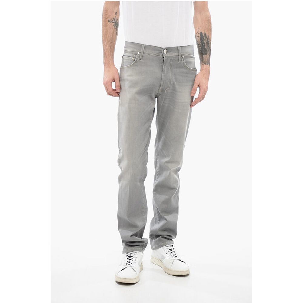 

Джинсы ID Straight Leg Stretch Denim 19 см Corneliani, Gray