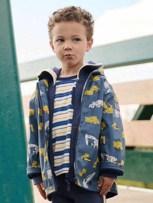 

Детская куртка-дождевик Under Construction на молнии Hatley, Bering Sea